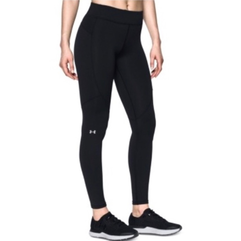 Under Armour Black Compression Tights Pants - Picture 1 of 2